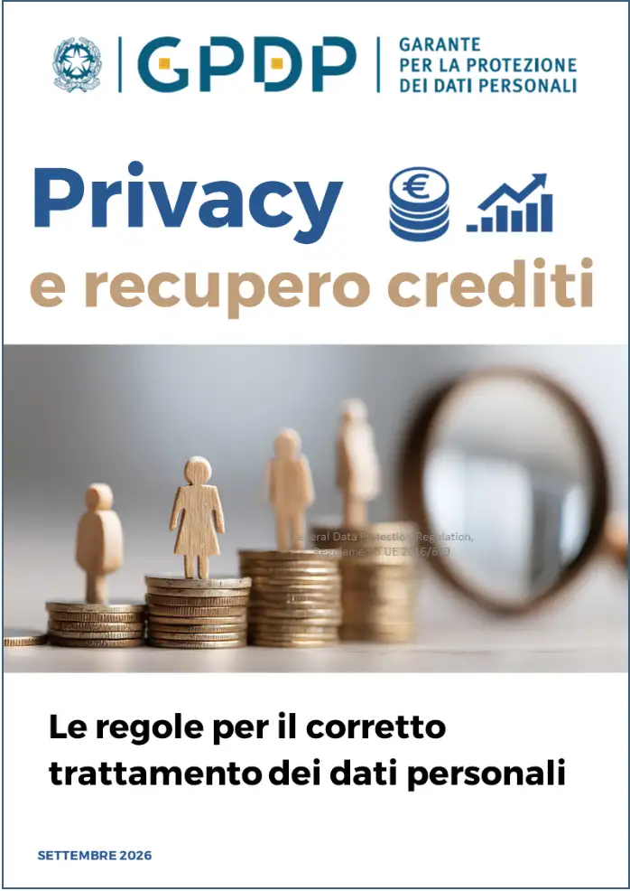 Vademecum GPDP | Privacy e recupero crediti